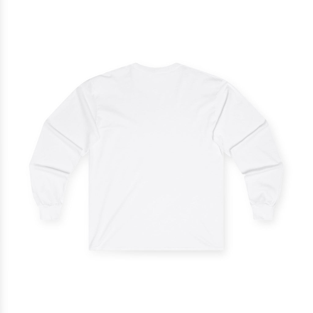Long Sleeve Tee with Fierce Highland Cow Farmhouse Design
