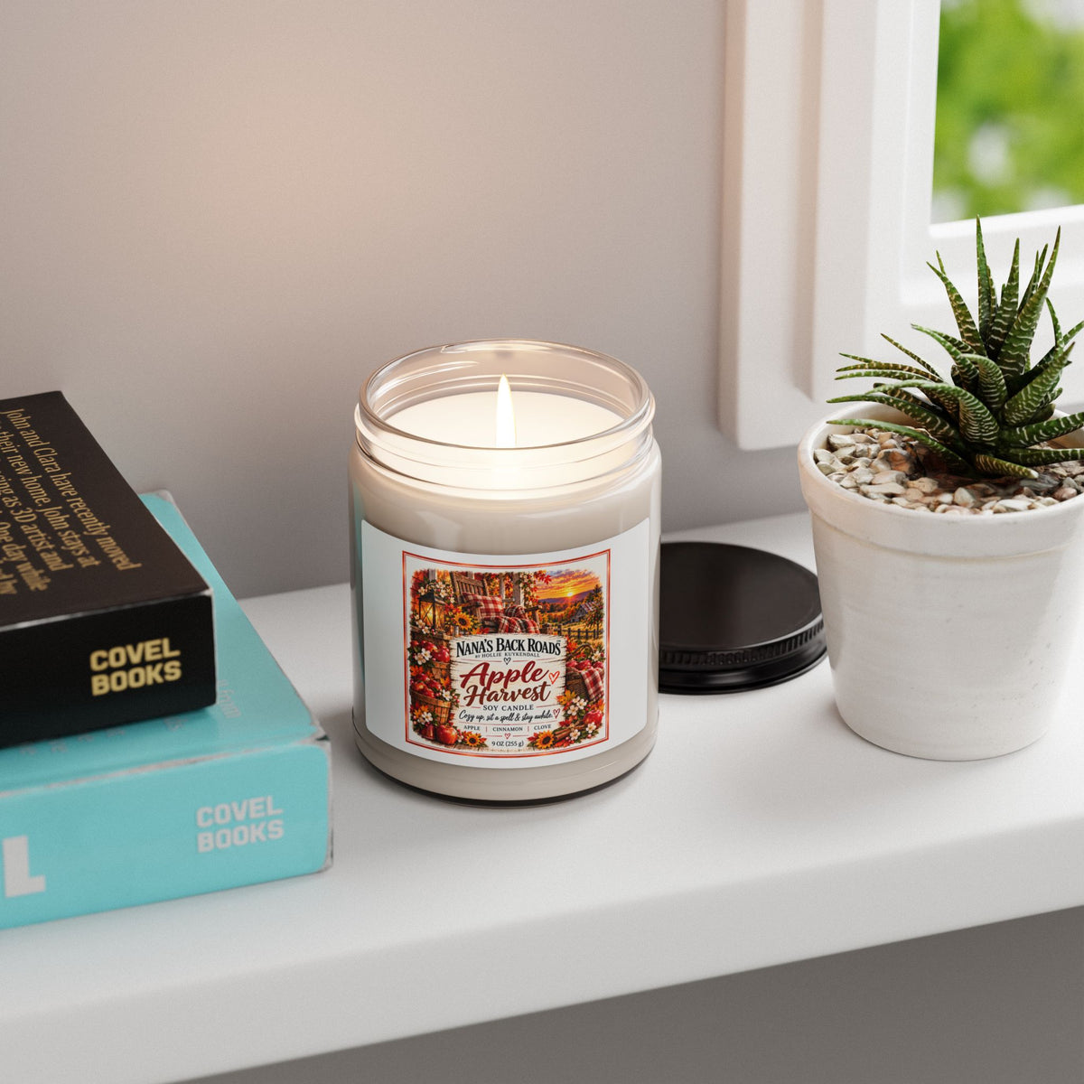 Pumpkin Patch Soy Candle, 9oz Jar | Fall Autumn Scent